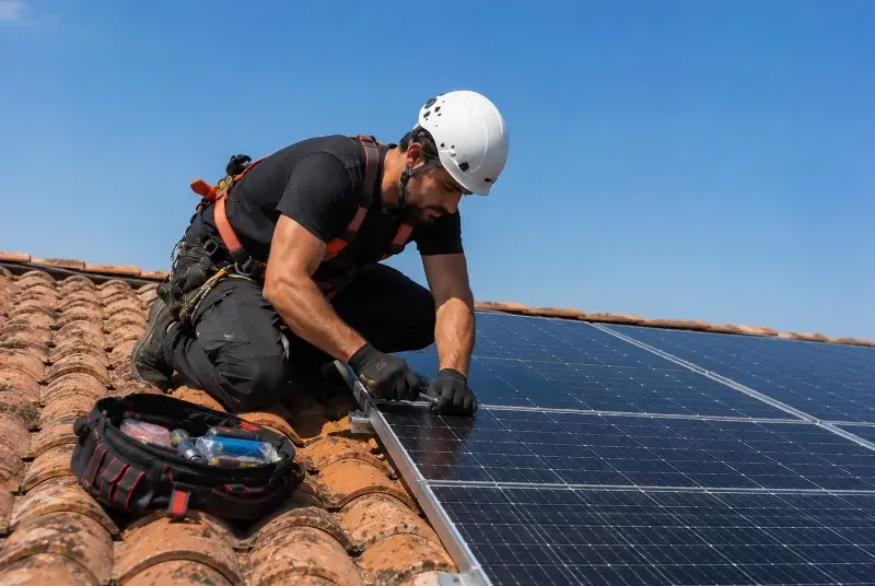 Maintenance et monitoring de panneaux solaires à Taillis