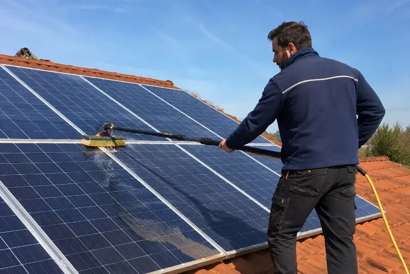 Nettoyage et entretien de panneaux solaires à Taillis