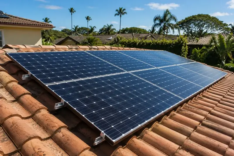 Installation de panneaux solaires à Taillis